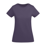 T-Shirt aus Bio-Baumwolle für Damen, 175 g/m2, Roly farbe lila
