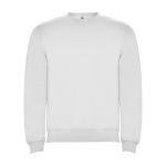 Unisex-Sweatshirt aus Baumwolle und Polyester, 280 g/m2, Roly farbe weiß
