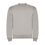 Unisex-Sweatshirt aus Baumwolle und Polyester, 280 g/m², Roly farbe grau