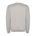 Unisex-Sweatshirt aus Baumwolle und Polyester, 280 g/m², Roly farbe grau zweite Rückansicht
