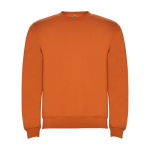 Unisex-Sweatshirt aus Baumwolle und Polyester, 280 g/m2, Roly farbe orange