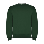 Unisex-Sweatshirt aus Baumwolle und Polyester, 280 g/m2, Roly farbe flaschengrün