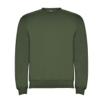 Unisex-Sweatshirt aus Baumwolle und Polyester, 280 g/m2, Roly farbe dunkelgrün