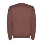 Unisex-Sweatshirt aus Baumwolle und Polyester, 280 g/m², Roly farbe taupe zweite Rückansicht