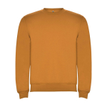 Unisex-Sweatshirt aus Baumwolle und Polyester, 280 g/m2, Roly farbe dunkelgelb