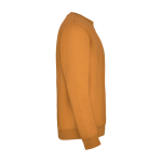 Unisex-Sweatshirt aus Baumwolle und Polyester, 280 g/m², Roly farbe pastellgelb zweite Seitenansicht