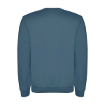 Unisex-Sweatshirt aus Baumwolle und Polyester, 280 g/m², Roly farbe bondi blau zweite Rückansicht