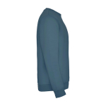Unisex-Sweatshirt aus Baumwolle und Polyester, 280 g/m², Roly farbe bondi blau zweite Seitenansicht