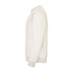Unisex-Sweatshirt aus Baumwolle und Polyester, 280 g/m², Roly farbe gebrochen weiß Seitenansicht
