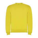 Kindersweatshirt aus Baumwolle und Polyester, 280 g/m2, Roly farbe gelb