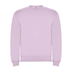 Kindersweatshirt aus Baumwolle und Polyester, 280 g/m2, Roly farbe hellrosa