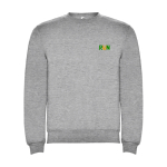 Kindersweatshirt aus Baumwolle und Polyester, 280 g/m2, Roly Ansicht mit Siebdruck