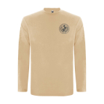 Herren-T-Shirt aus 100% Baumwolle gestrickt, 160 g/m2, Roly Ansicht mit Siebdruck
