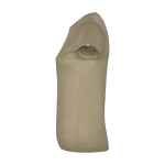 Piqué Sport-T-Shirt für Damen, 150 g/m2, Roly farbe taupe Seitenansicht