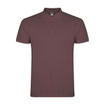 Kurzarm-Piqué-Polo aus Baumwolle für Herren, 200 g/m2, Roly farbe taupe