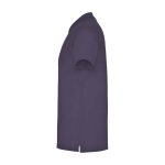 Kurzarm-Piqué-Polo aus Baumwolle für Herren, 200 g/m2, Roly farbe lila Seitenansicht