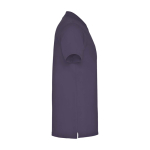 Kurzarm-Piqué-Polo aus Baumwolle für Herren, 200 g/m2, Roly farbe lila zweite Seitenansicht