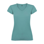 T-Shirt aus 100% Baumwolle für Damen, 155 g/m2, Roly farbe lagunenblau