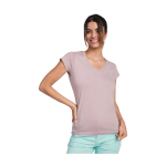 T-Shirt aus 100% Baumwolle für Damen, 155 g/m2, Roly farbe lagunenblau Lifestyle-Bild