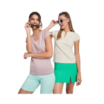 T-Shirt aus 100% Baumwolle für Damen, 155 g/m2, Roly farbe lagunenblau Lifestyle-Bild 2