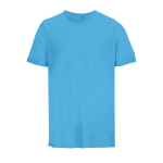 Unisex-T-Shirt aus 100 % Bio-Baumwolle, SOL'S Legend, 175 g/m² farbe cyan-blau