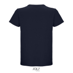 Unisex-T-Shirt aus Baumwolle mit Rundhals, SOL'S Crusader, 150 g/m2 farbe marineblau Rückansicht