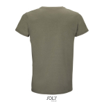 Unisex-T-Shirt aus Baumwolle mit Rundhals, SOL'S Crusader, 150 g/m2 farbe militärgrün Rückansicht