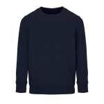 Kinder-Pullover aus recycelter Baumwolle, SOL'S Columbia, 280 g/m2 farbe marineblau