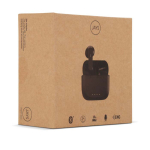 Ergonomische kabellose Kopfhörer im bedruckbaren Etui farbe schwarz neunte Ansicht