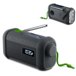 Tragbares Silikonradio mit Taschenlampe und Powerbank 1.000 mAh Muse