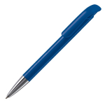Kunststoff-Kugelschreiber mit matter Oberfläche aus der EU, blaue Tinte farbe köngisblau