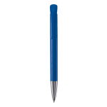 Kunststoff-Kugelschreiber mit matter Oberfläche aus der EU, blaue Tinte farbe köngisblau zweite Ansicht