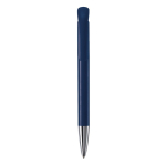 Kunststoff-Kugelschreiber mit matter Oberfläche aus der EU, blaue Tinte farbe dunkelblau zweite Ansicht