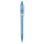 Matter Kunststoff-Kugelschreiber aus der EU, Jumbo-Mine, blaue Tinte farbe blau fünfte Ansicht