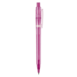 Matter Kunststoff-Kugelschreiber aus der EU, Jumbo-Mine, blaue Tinte farbe rosa fünfte Ansicht