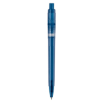 Matter Kunststoff-Kugelschreiber aus der EU, Jumbo-Mine, blaue Tinte farbe dunkelblau vierte Ansicht