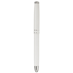 Set bestehend aus 1 Tintenroller mit Kappe und einem drehbaren Stift farbe weiß neunte Ansicht