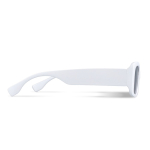 Schwarze Sonnenbrille aus 100 % recyceltem Kunststoff dritte Ansicht