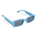 Schwarze Sonnenbrille aus 100 % recyceltem Kunststoff