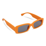Schwarze Sonnenbrille aus 100 % recyceltem Kunststoff