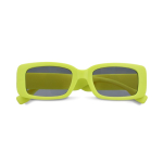 Schwarze Sonnenbrille aus 100 % recyceltem Kunststoff zweite Ansicht