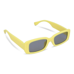 Schwarze Sonnenbrille aus 100 % recyceltem Kunststoff