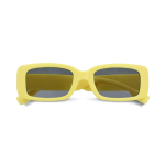 Schwarze Sonnenbrille aus 100 % recyceltem Kunststoff zweite Ansicht