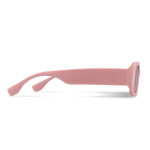 Schwarze Sonnenbrille aus 100 % recyceltem Kunststoff dritte Ansicht