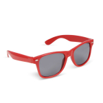 Sonnenbrille aus 100% Recycling-Kunststoff, verschiedene Farben, UV400 farbe rot