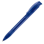 Kugelschreiber aus Kunststoff aus der EU, Jumbo-Mine, blaue Tinte farbe blau