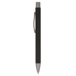 Druckkugelschreiber aus nachhaltigem Papier farbe schwarz