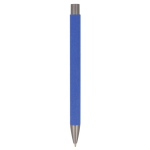 Druckkugelschreiber aus nachhaltigem Papier farbe blau vierte Ansicht