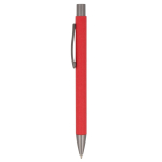 Druckkugelschreiber aus nachhaltigem Papier farbe rot
