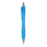 Personalisierter antibakterieller ABS-Stift blaue Tinte Farben farbe hellblau dritte Ansicht